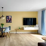 アパート Am Stadthafen - 200m Zur Ostsee ザスニッツ