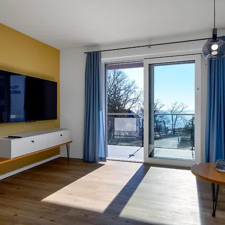 公寓 Am Stadthafen - 200m Zur Ostsee 萨斯尼茨